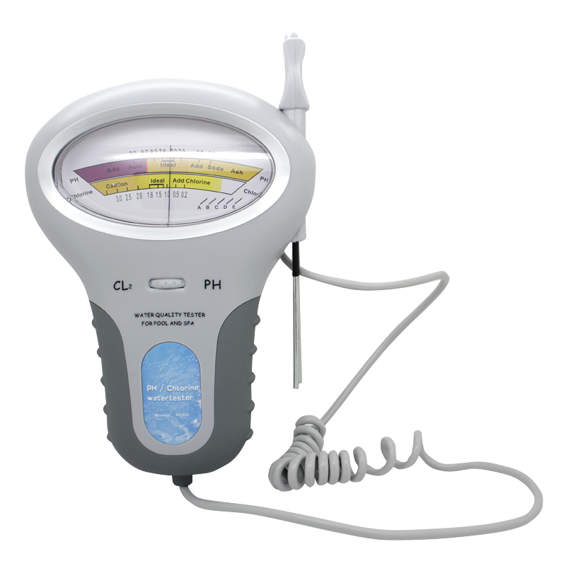 Portable Swimming Pool Ph Meter With Ph Probe For Ph And Chlorine