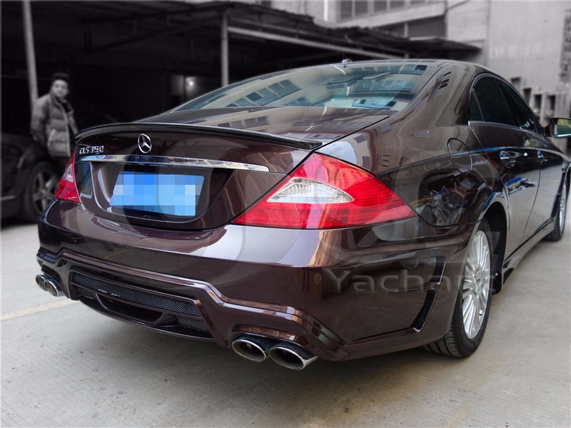 2005-2010 Mercedes Benz W219  CLS Sedan Wald Black Bison Edition Style Body Kit Actual Fitted Pics (28).jpg