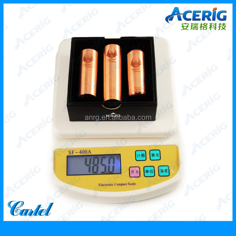 Acerig manhattan mod clone /copper manhattan mod / carbon fiber manhattan mod with top quality
