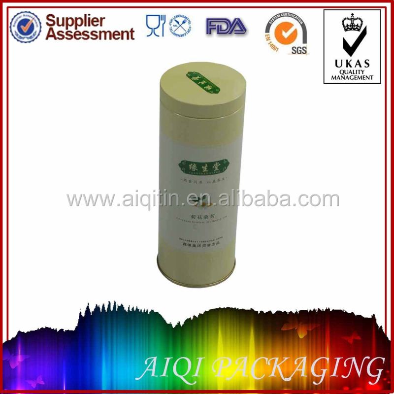 2014 newest hot selling mushroom shape tin can