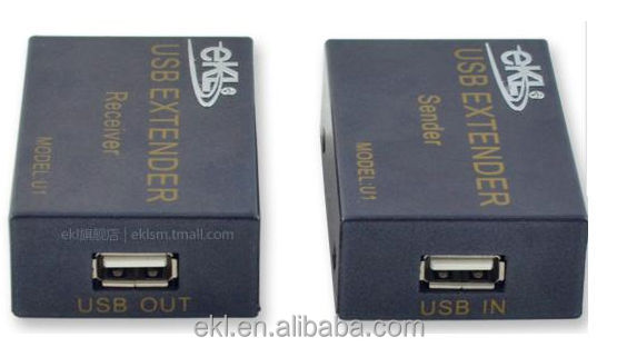 シングルを超えるエクステンダrj45usblancat5e/6まで60m/197ft問屋・仕入れ・卸・卸売り