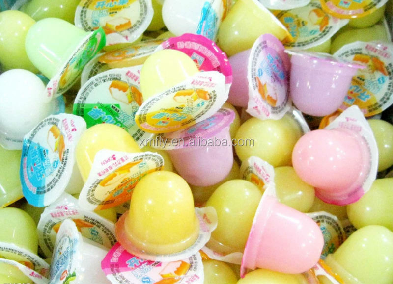 Custom Flavour Apple/Strawberry/Orange/Banana Fruit Jelly Pudding