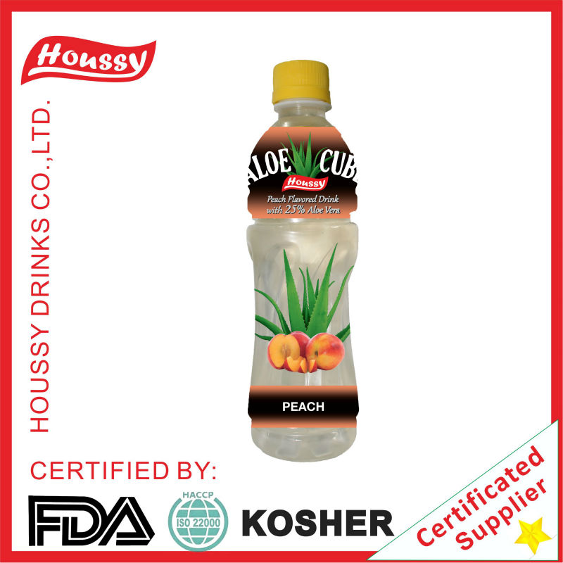 F-aloe vera drink peaches flavored