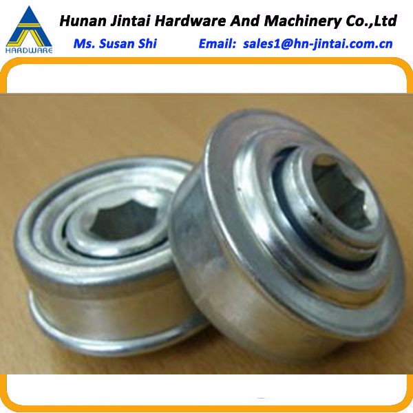 Bearing for gravity roller conveyor bore 1116 hexagonal BS635  FB577 carbon steel or stainless steel with zinc plated rollers.jpg