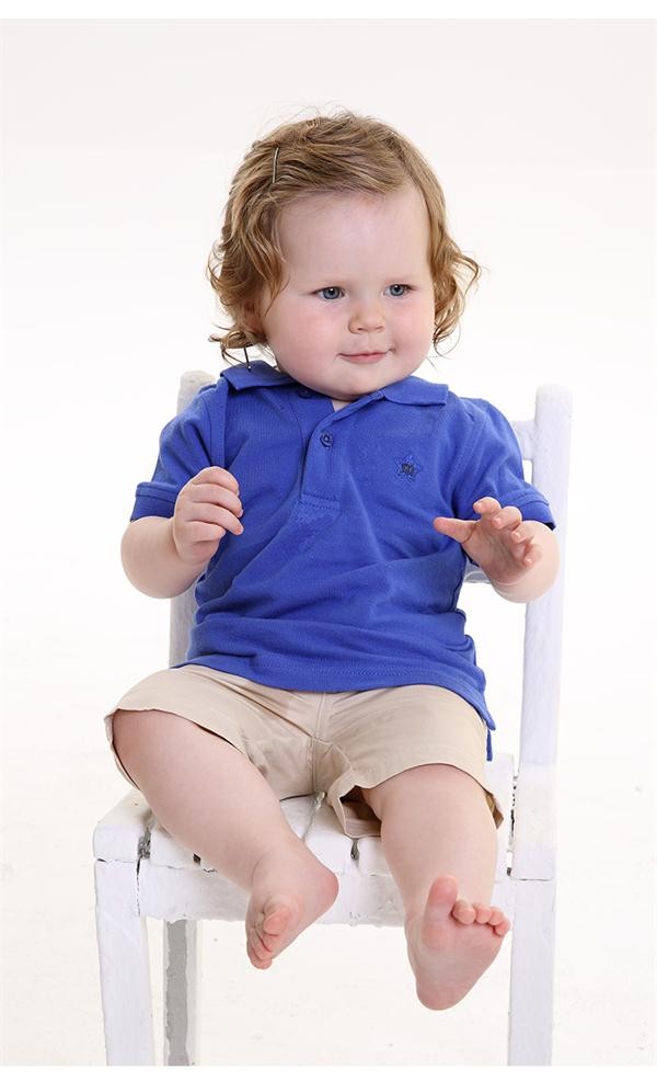 2016 カラフル な幼児100綿ハニカム用キッズポロシャツ かわいい赤ちゃん tシャツ仕入れ・メーカー・工場