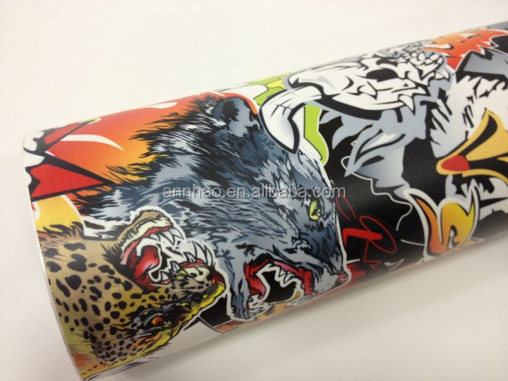 熱い- 販売1.52*30m爆弾サイズバブルフリービニールステッカー問屋・仕入れ・卸・卸売り