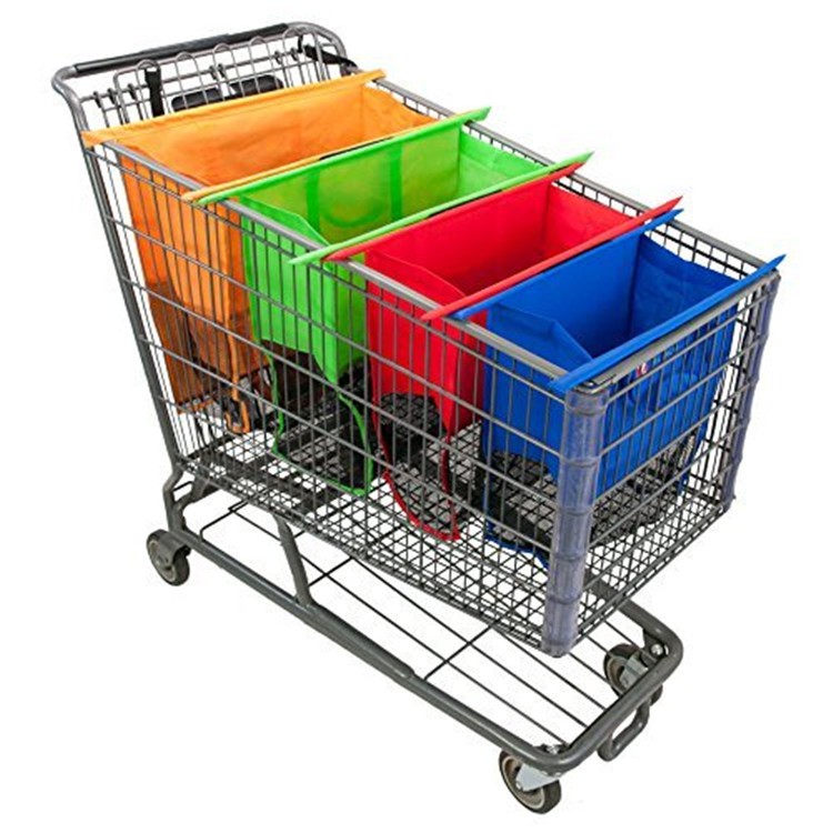 Reusable Grocery Bags Cheap Insulated Rolling Shopping Cart Bag For Wholesale - Buy Insulated ...