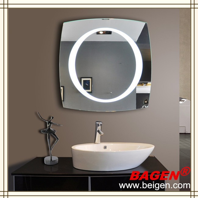 Ledミラーbgl-005ホテルの家具モダンなバスルームの鏡、 ホテル用16年を供給する仕入れ・メーカー・工場