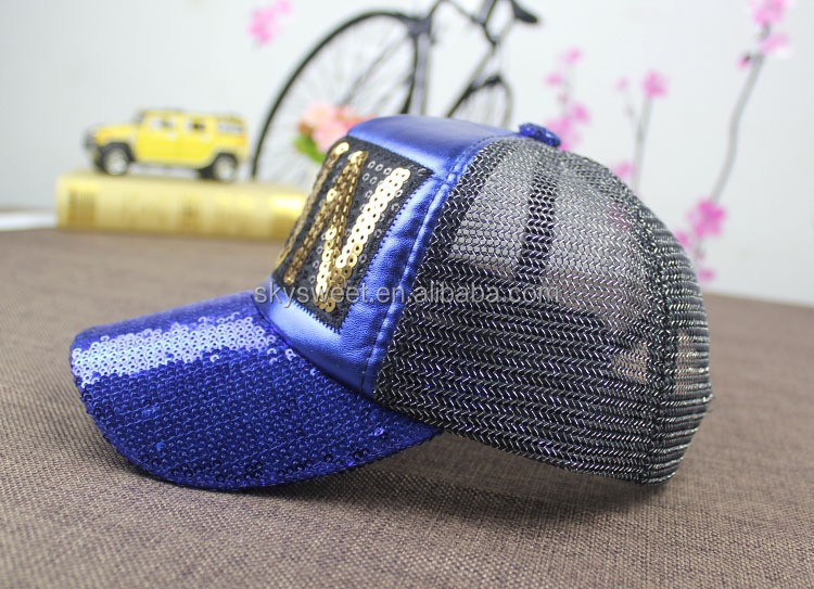 新しいデザインベビー帽子スナップバックキャップpailletteのメッシュキャップ卸売2016仕入れ・メーカー・工場