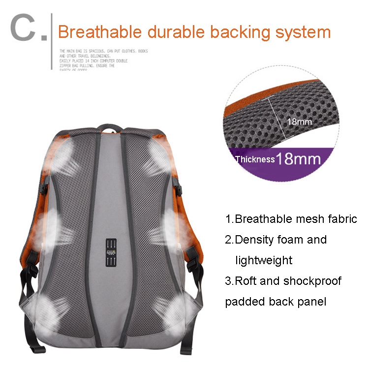 Top10 Best Selling Best Original Design 600D Oxford Backpack