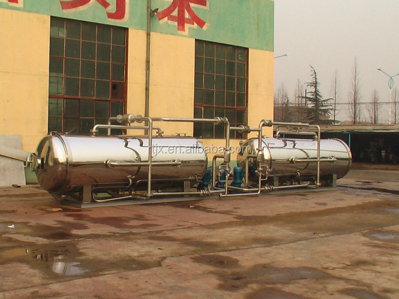 Automatic rotary type autoclave retort machine
