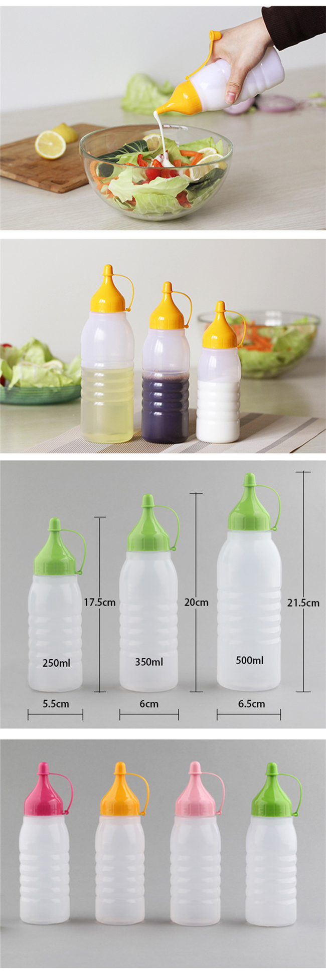 Dispener Oil Bottle with scale