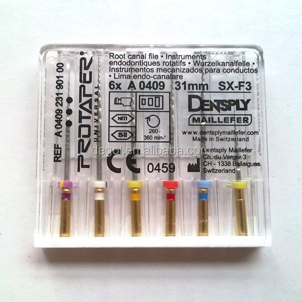 熱い販売の歯科ファイルdensply/densplyprotaperファイル仕入れ・メーカー・工場