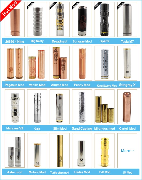 Vamo 35 Mod vamo E-huge e Cig Ecig-HTX vamo Clone 35w mod