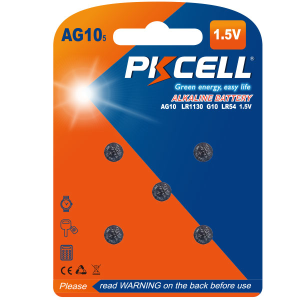Alibaba Top Seller PKCELL 0% hg ртуть 1.5 В l1130 щелочная батарея клетки кнопки ag10 lr1130 lr54