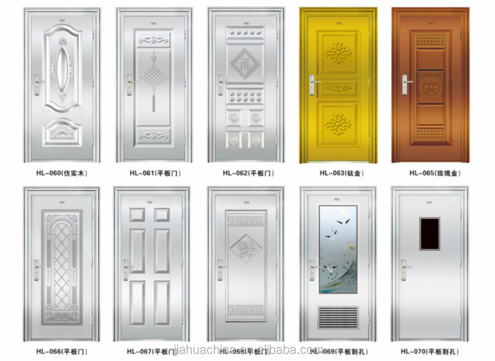 Stainless Steel Residential Apartment Door Main Gate Designs Modern House Swing Entry Gates View Steel Security Main Door Design Baodu Product