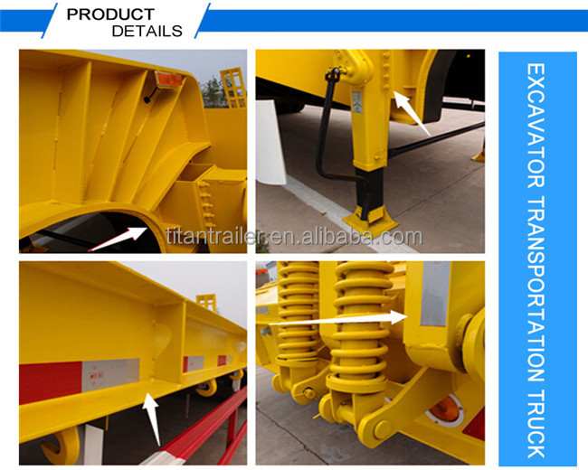 Africa widely used lowboy trailer for sale