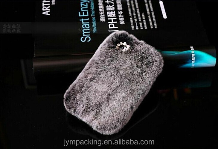リアルファーiphone6電話ケースのための、 高級携帯電話ケース、 iphone6用ケース問屋・仕入れ・卸・卸売り