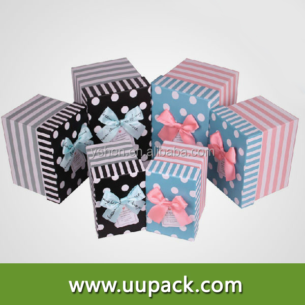 custom design structure red wine paper box