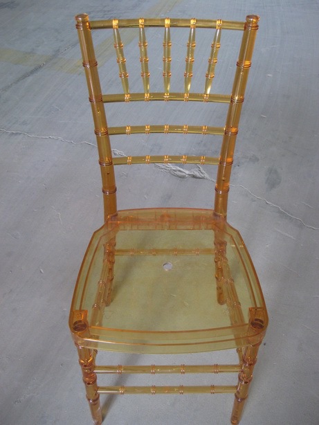 黄色の樹脂透明p-827結婚式ティファニーの椅子問屋・仕入れ・卸・卸売り