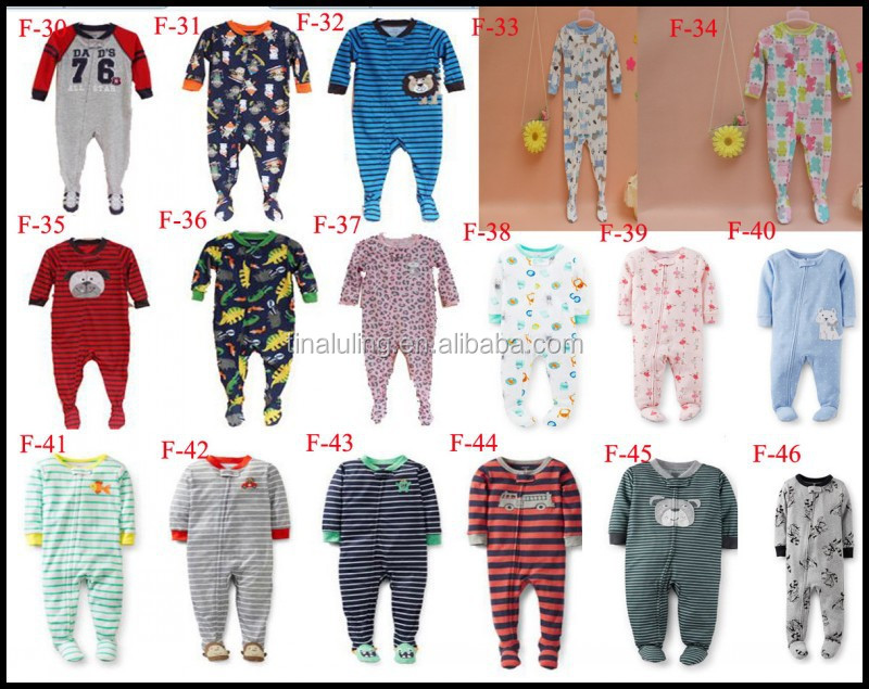 トップファッション赤ちゃん水玉パジャマ子供のクリスマスのトナカイ、 ベビーフリース足のパジャマのスリーパー問屋・仕入れ・卸・卸売り