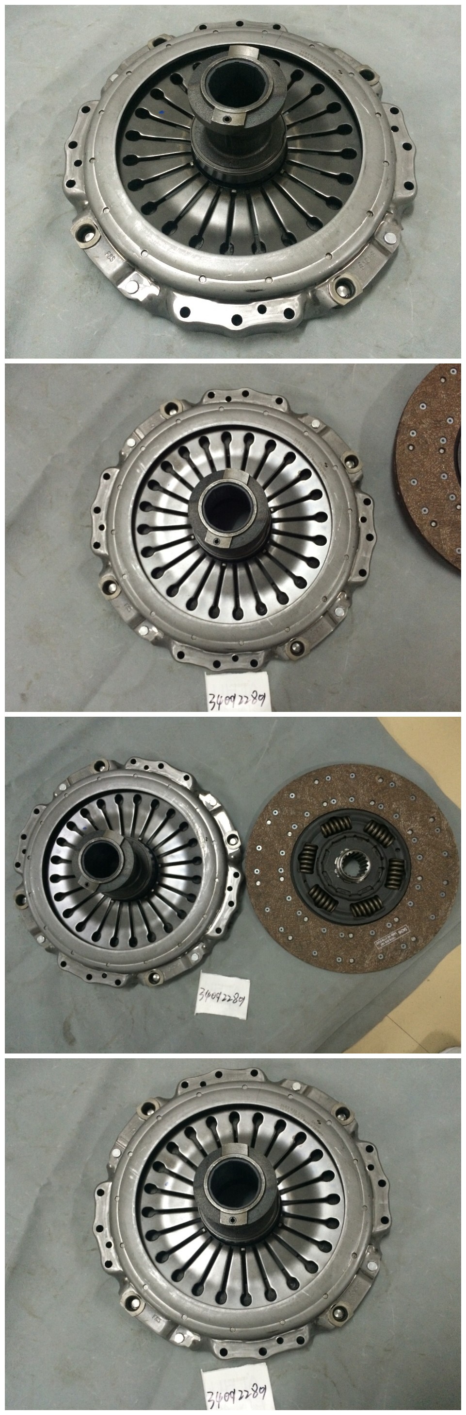 Part No 3483030032 0052506404 430mm heavy duty european truck clutch parts Clutch Cover with release bearing_.jpg