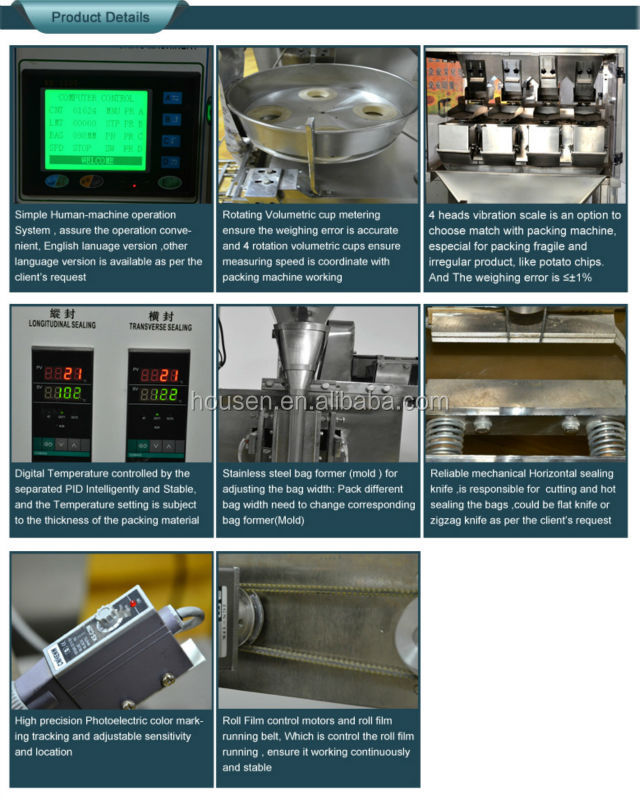 Automatic granule saffron packing machine with CE Certification