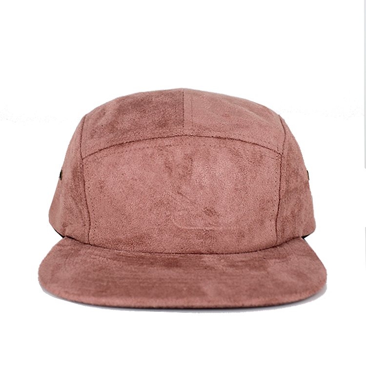 suede camp cap