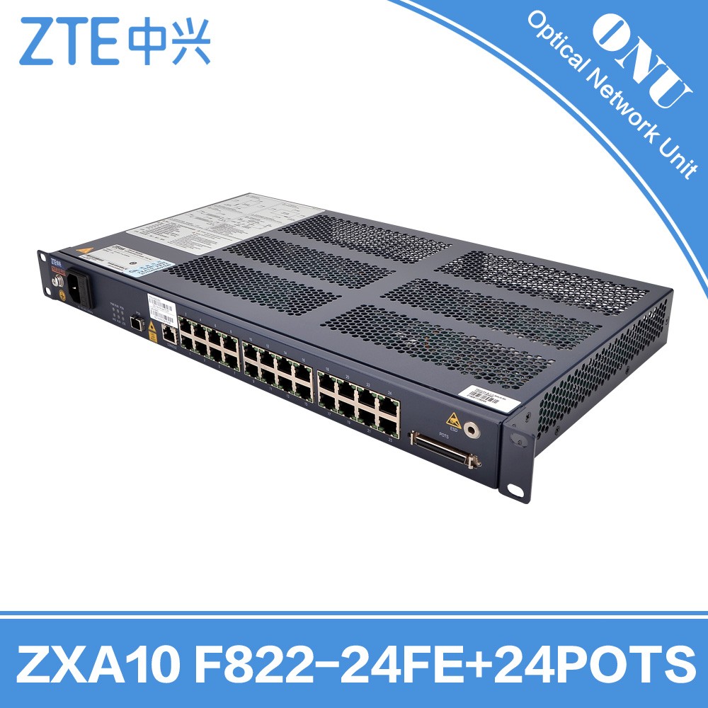 zte zxa10 f822 poe gpon epon mdu onu zte f822-16 f822-24fe 24