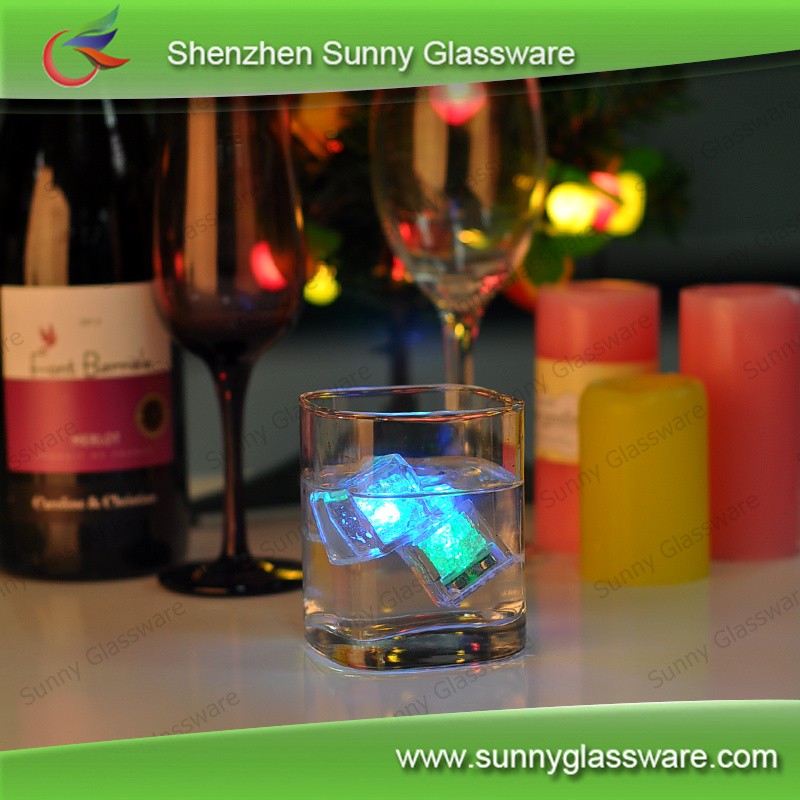 high quality whiskey glass,glass tumbler,square wine glass