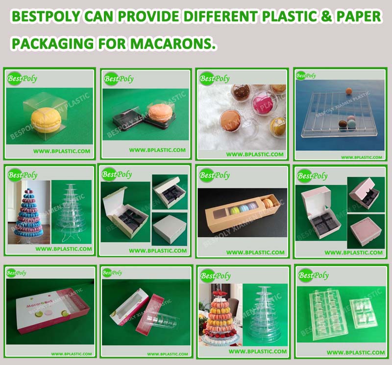 Paper Packaging Box for Macarons, Egg Tart, Chocolates, Paper Window Box, Paper Drawer Box