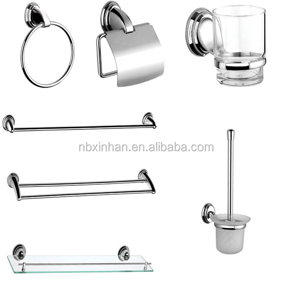 現代的なstylishe器具付属品の浴室の壁のトイレブラシホルダークロムめっきの金属仕入れ・メーカー・工場