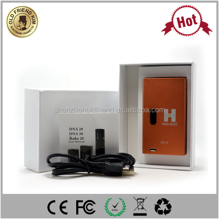 2014 vaporshark High Quality E-Cigarette Evolve Hana Clone Box Newest zna 30 mod clone dna 30 box mod