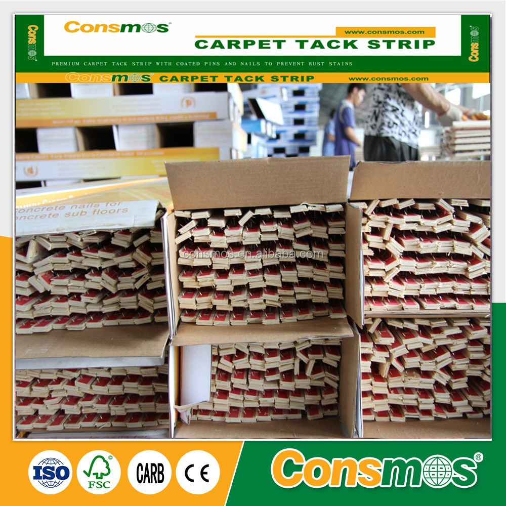 Consmos木製カーペット タック ストリップ で木材ネイル コンクリート釘 問屋・仕入れ・卸・卸売り