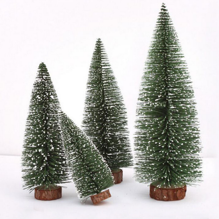 Mini Christmas Snow Tree Small Pine Tree Xmas Decoration Tree