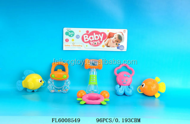 最新fl6008543プラスチックのガラガラのおもちゃかわいい赤ちゃんガラガラ問屋・仕入れ・卸・卸売り