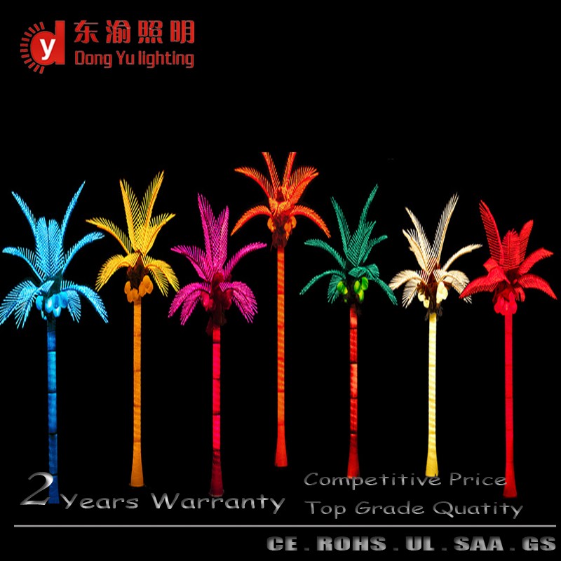 Cheapest Wholesale Lighted Natural Artificial Coconut Palm Tree Neon