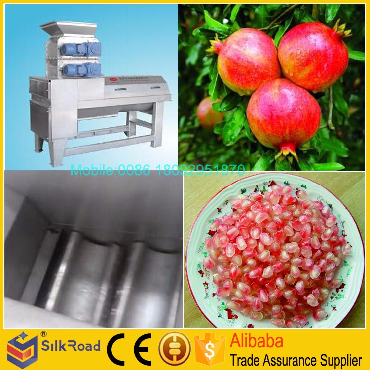 How to peel pomegranates fast? Automatic Pomegranate Peeling Machine / Pomegranate  Deseeder Peeler 