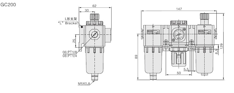 Airtacgfc300-152コンビネーション空気処理ユニット仕入れ・メーカー・工場