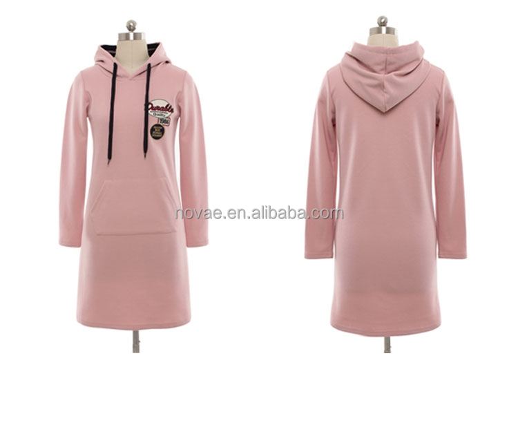 新しい女性のhoodies2014年スポーツのスーツの女性の漫画長い- スリーブパーカーのドレス仕入れ・メーカー・工場