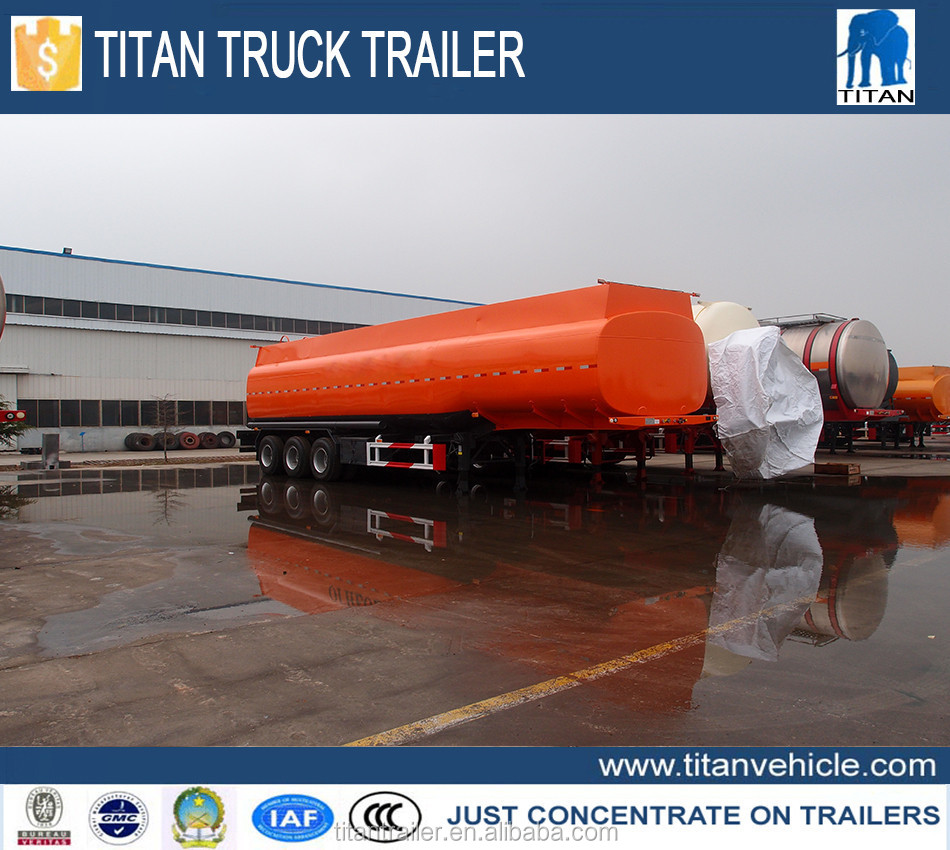 carbon steel fuel tank lorry trailer