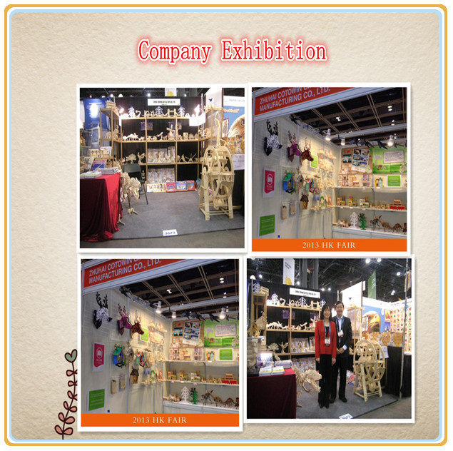 hobbycraft。 英国。 カスタムホット販売のトップ大人christmal2014年3dキュービックパズルギフト幸せな庭の動物のおもちゃ仕入れ・メーカー・工場