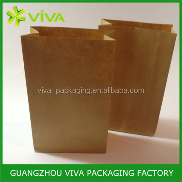Full Color Printing Brown brown kraft paper tea bags