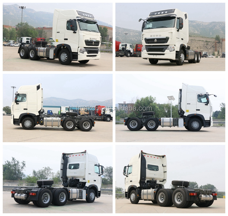 540hp large horse power 6x4 sinotruk howo tractor truck low price sale