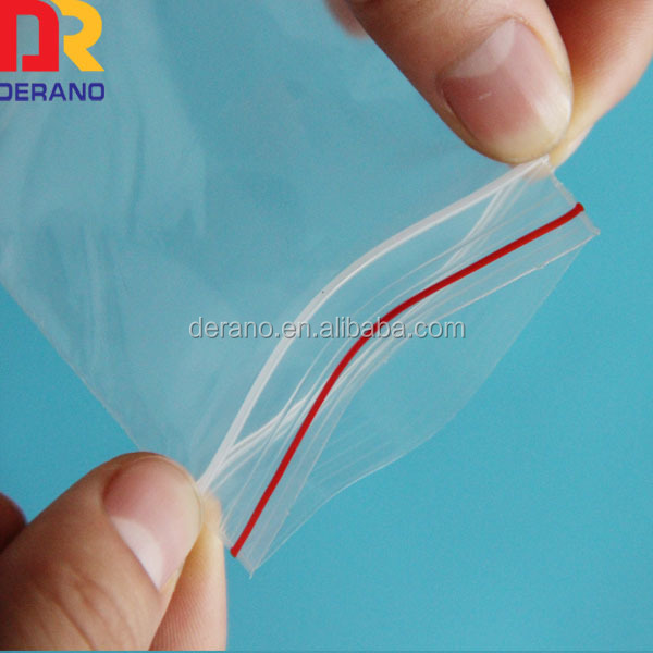 100% LDPE Custom Mini Ziplock Bag /Ziplock Plastic Bag