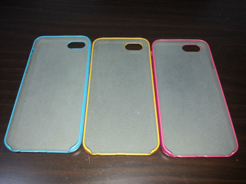 Puレザーコーティングに触れるファクトリーカスタムソフトtpuの皮カバーケースiphone用6/6plus仕入れ・メーカー・工場