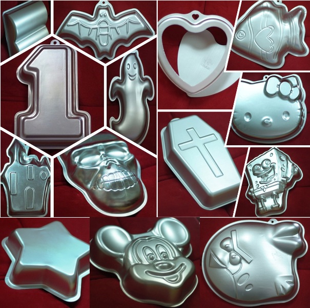 Hello Kitty Shaped Cake Decorating Tools Aluminum Cake Tins