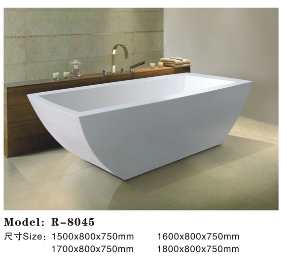 Free Standing Bathtub White Cheap Plastic Portable Bathtub For Adults