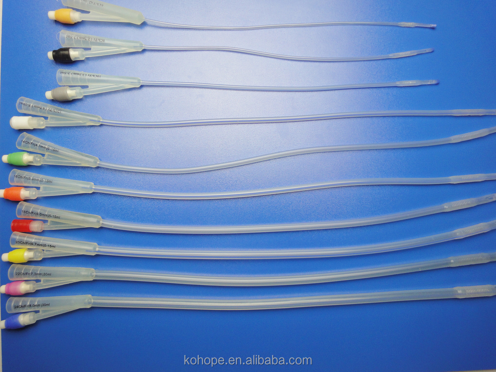 all-silicone-foley-catheter-2-way-12fr-14fr-16fr-18fr-20fr-22fr-24fr