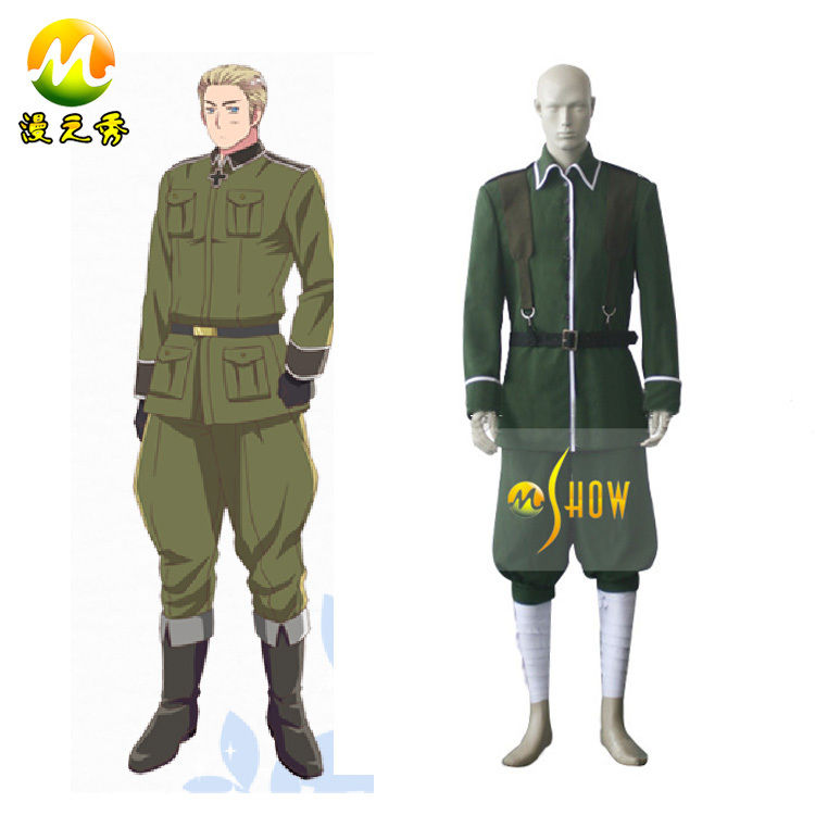 軸力ヘタリアドイツコスプレ衣装ハロウィンパーティーコスプレ衣装販売のための問屋・仕入れ・卸・卸売り